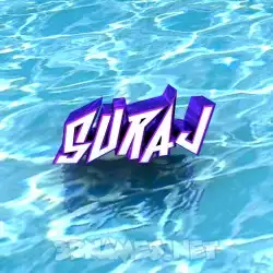 suraj in Water style - 3D name wallpaper