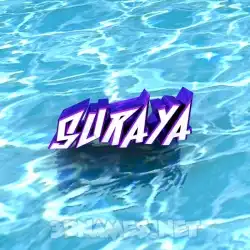 suraya in Water style - 3D name wallpaper