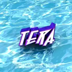 tera in Water style - 3D name wallpaper