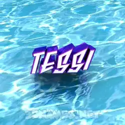 tessi in Water style - 3D name wallpaper