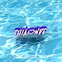 thiaonde in Water style - 3D name wallpaper