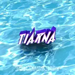 tiarna in Water style - 3D name wallpaper