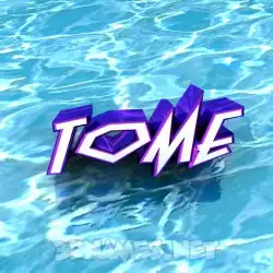 tome in Water style - 3D name wallpaper