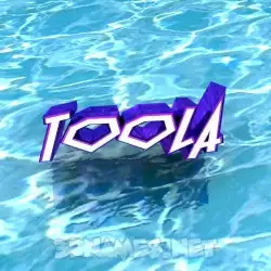 toola in Water style - 3D name wallpaper