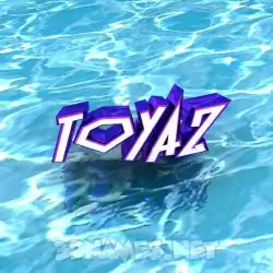 toyaz in Water style - 3D name wallpaper