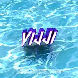 vijji in Water style - 3D name wallpaper