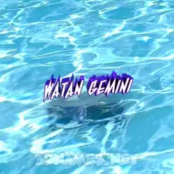 watan gemini in Water style - 3D name wallpaper