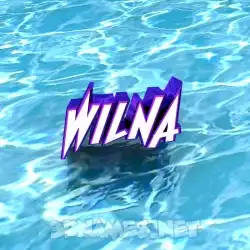 wilna in Water style - 3D name wallpaper