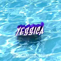 yessica in Water style - 3D name wallpaper
