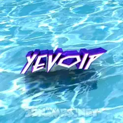 yevoip in Water style - 3D name wallpaper