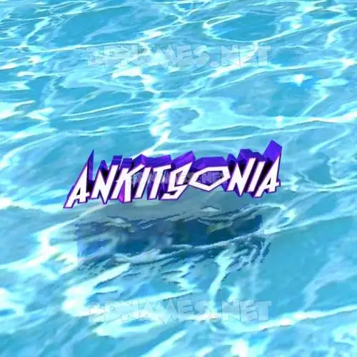 ankitsonia in Water style - 3D name wallpaper ankitsonia in Water style - 3D name wallpaper