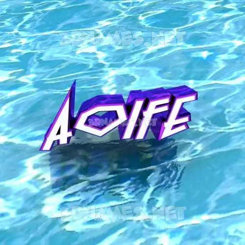 aoife in Water style - 3D name wallpaper aoife in Water style - 3D name wallpaper
