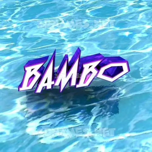 bambo in Water style - 3D name wallpaper bambo in Water style - 3D name wallpaper