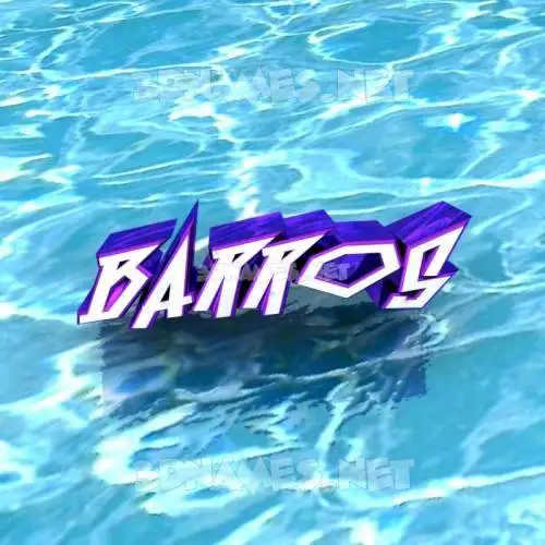 barros in Water style - 3D name wallpaper barros in Water style - 3D name wallpaper