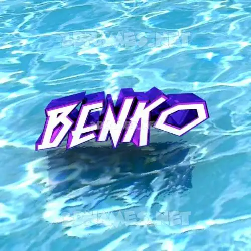 benko in Water style - 3D name wallpaper benko in Water style - 3D name wallpaper