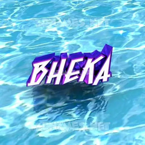 bheka in Water style - 3D name wallpaper bheka in Water style - 3D name wallpaper