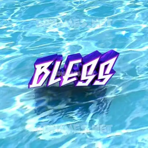 bless in Water style - 3D name wallpaper bless in Water style - 3D name wallpaper