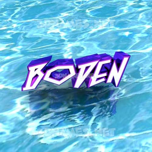 Preview of Water 3D name for "boden"