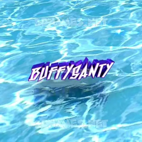 buffysanty in Water style - 3D name wallpaper buffysanty in Water style - 3D name wallpaper