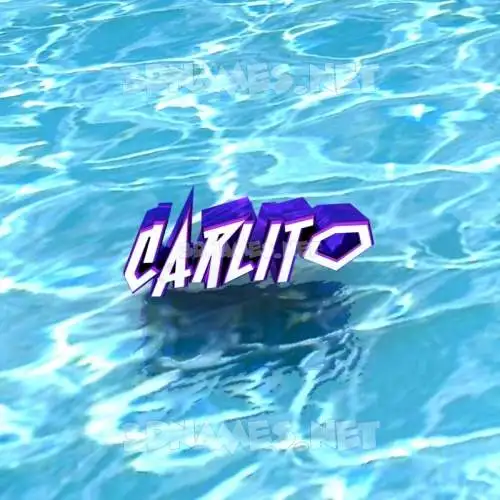 carlito in Water style - 3D name wallpaper carlito in Water style - 3D name wallpaper