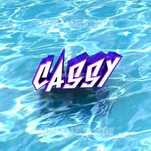 cassy in Water style - 3D name wallpaper cassy in Water style - 3D name wallpaper