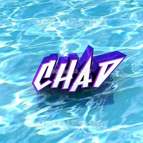 chad in Water style - 3D name wallpaper chad in Water style - 3D name wallpaper