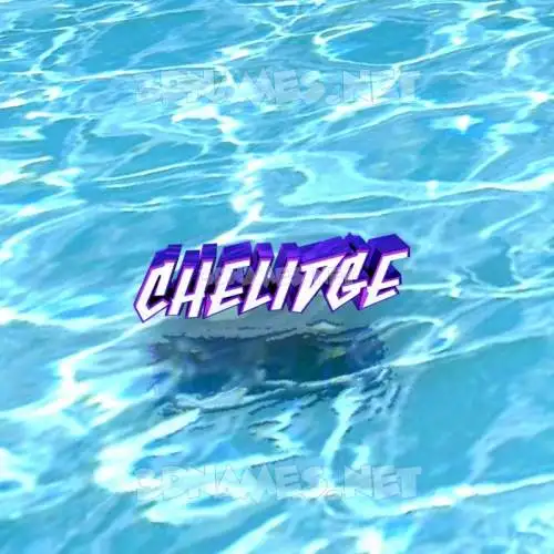 chelidge in Water style - 3D name wallpaper chelidge in Water style - 3D name wallpaper