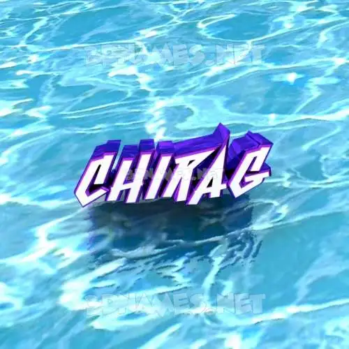chirag in Water style - 3D name wallpaper chirag in Water style - 3D name wallpaper