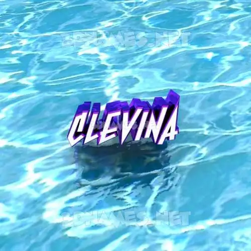clevina in Water style - 3D name wallpaper clevina in Water style - 3D name wallpaper