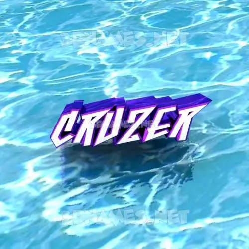 cruzer in Water style - 3D name wallpaper cruzer in Water style - 3D name wallpaper