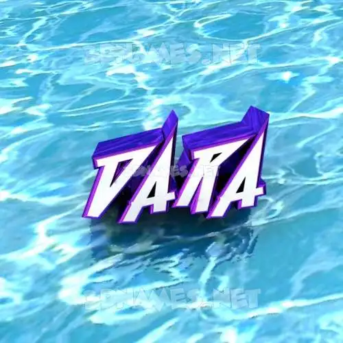 dara in Water style - 3D name wallpaper dara in Water style - 3D name wallpaper