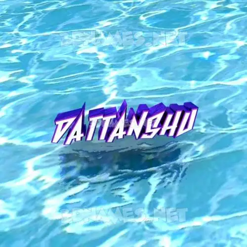 dattanshu in Water style - 3D name wallpaper dattanshu in Water style - 3D name wallpaper
