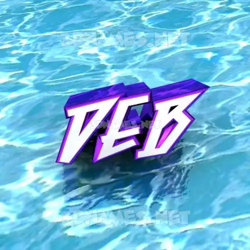 deb in Water style - 3D name wallpaper deb in Water style - 3D name wallpaper