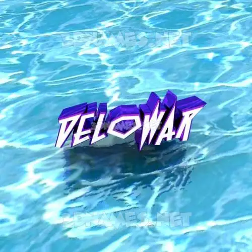 delowar in Water style - 3D name wallpaper delowar in Water style - 3D name wallpaper