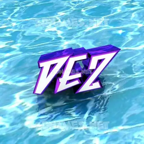 dez in Water style - 3D name wallpaper dez in Water style - 3D name wallpaper