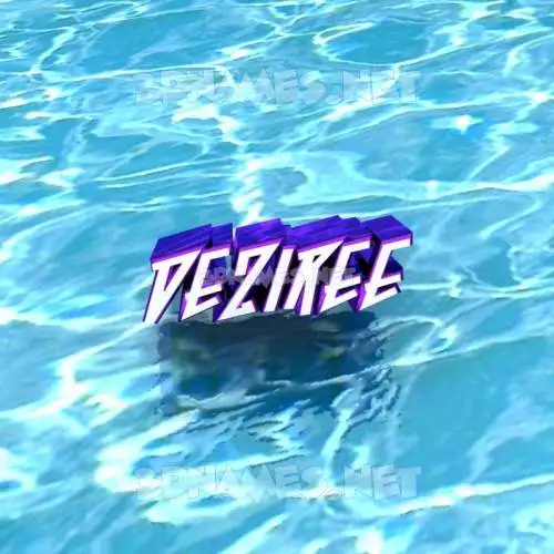deziree in Water style - 3D name wallpaper deziree in Water style - 3D name wallpaper