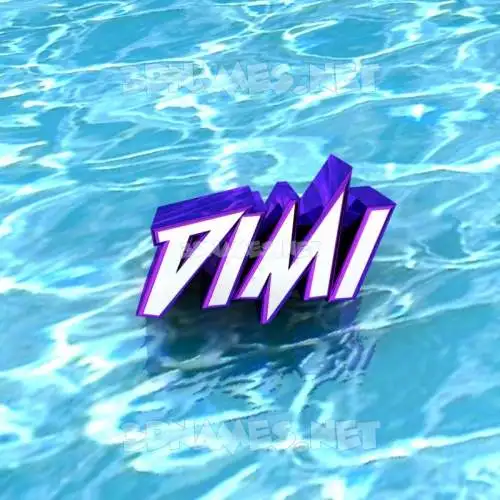 dimi in Water style - 3D name wallpaper dimi in Water style - 3D name wallpaper