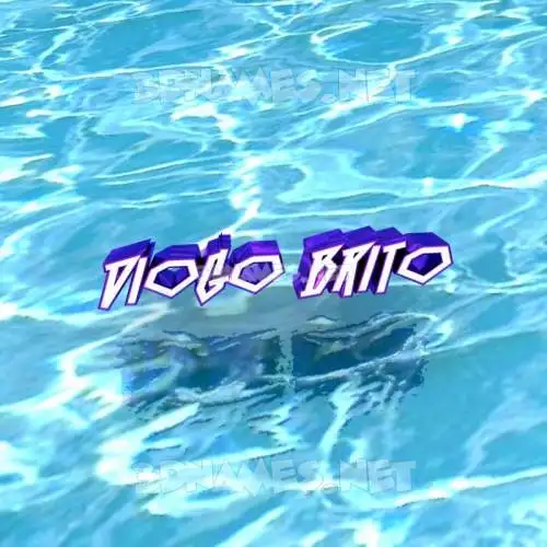diogo brito in Water style - 3D name wallpaper diogo brito in Water style - 3D name wallpaper