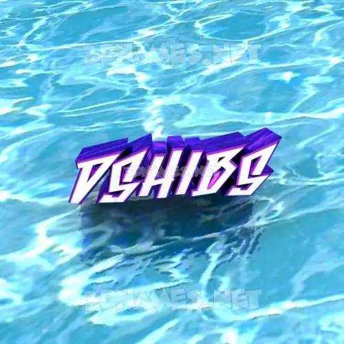 dshibs in Water style - 3D name wallpaper dshibs in Water style - 3D name wallpaper