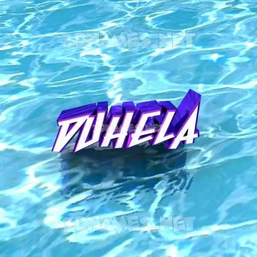 duhela in Water style - 3D name wallpaper duhela in Water style - 3D name wallpaper