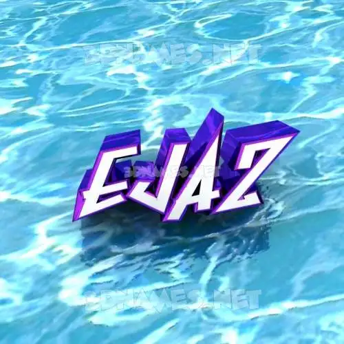 ejaz in Water style - 3D name wallpaper ejaz in Water style - 3D name wallpaper