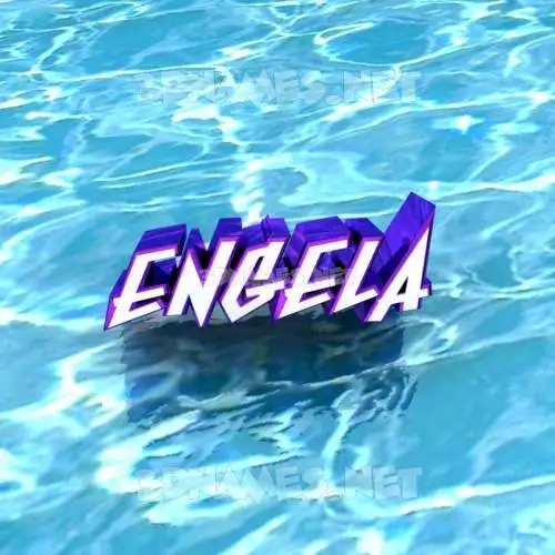 engela in Water style - 3D name wallpaper engela in Water style - 3D name wallpaper