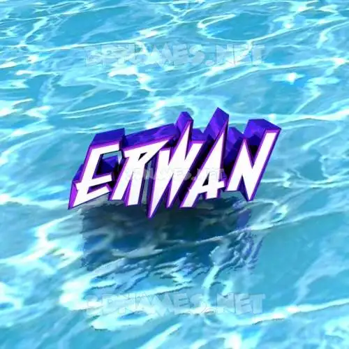 erwan in Water style - 3D name wallpaper erwan in Water style - 3D name wallpaper