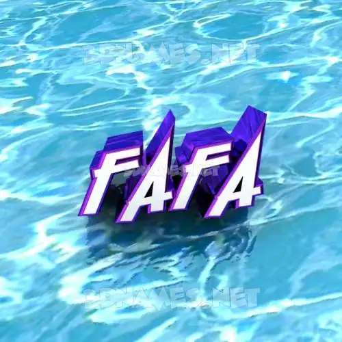 fafa in Water style - 3D name wallpaper fafa in Water style - 3D name wallpaper