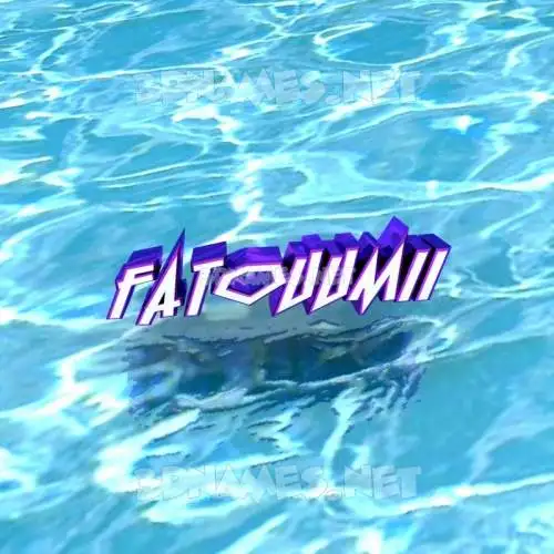 fatouumii in Water style - 3D name wallpaper fatouumii in Water style - 3D name wallpaper