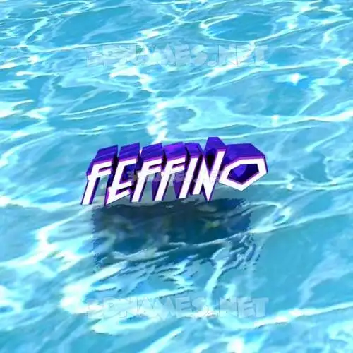 feffino in Water style - 3D name wallpaper feffino in Water style - 3D name wallpaper
