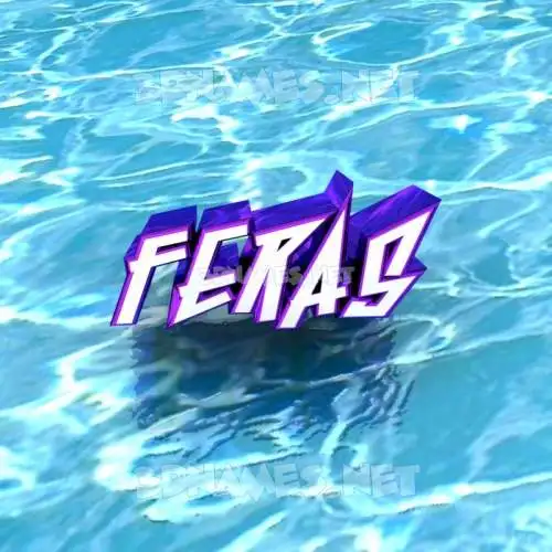 feras in Water style - 3D name wallpaper feras in Water style - 3D name wallpaper