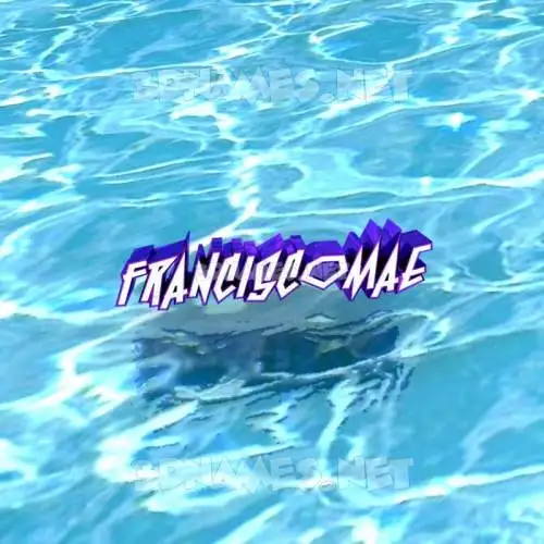 franciscomae in Water style - 3D name wallpaper franciscomae in Water style - 3D name wallpaper