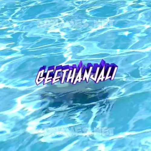 geethanjali in Water style - 3D name wallpaper geethanjali in Water style - 3D name wallpaper