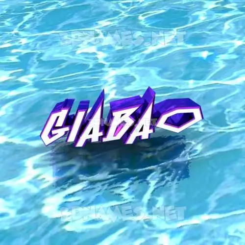 giabao in Water style - 3D name wallpaper giabao in Water style - 3D name wallpaper